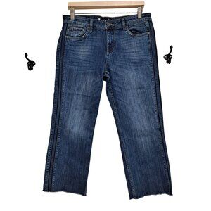 Kut from the Kloth Dark Blue Cropped Jeans